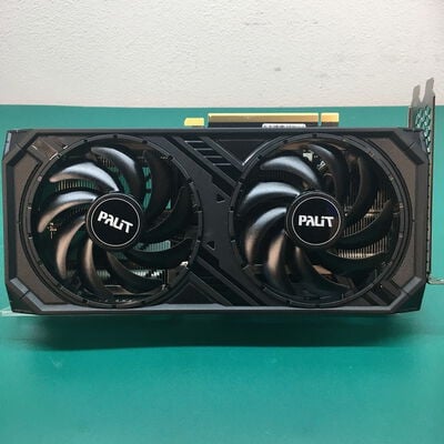 【佐賀南部バイパス店】中古  Palit NE6406T019P1-1060D (RTX4060Ti Dual 8G) 175562 