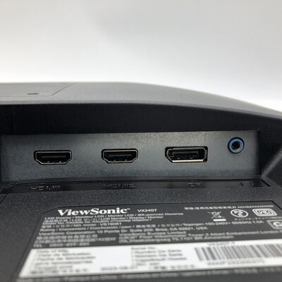 【盛岡都南店】中古  Viewsonic VX2407-7 (23.8"W 2H1DP 0.8ms IPS 165Hz) 4580002241 