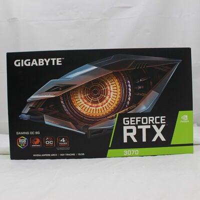 【通販センター】中古  GIGABYTE GV-N3070GAMING OC-8GD (RTX3070 8G) 143899 