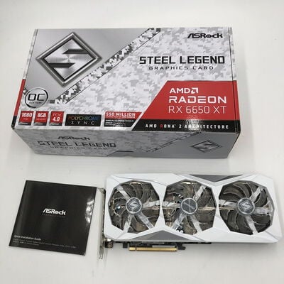 【盛岡都南店】中古  ASRock　RX6650XT　SL 8G 4580001700 