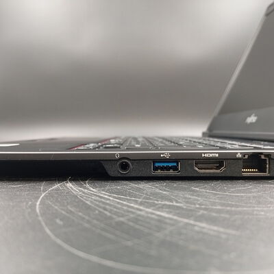 【大須店】中古  FUJITSU LIFEBOOK U7410 (INTEL Core i5 10310U 1.7GHz/16GB/SSD256GB/-/オンボード/14/1366x768/Wi-Fi/WEBCAM/W11H64/Microsoft Office Home and Business 2024付) 180536 
