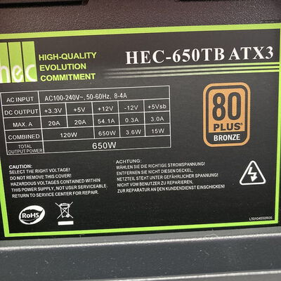 【広島店】中古  LEVEL&infin;ゲーミングデスク(Ryzen 5 4500/16GB/SSD512GB/RX7600 8GB/W11H/ODDなし/GigabitLAN) 3320005418 