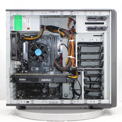 【通販センター】中古  TSUKUMO G-GEAR(Intel Core i7 8700/16GB DDR4 (PC4)/SSD1TB/DVDマルチ/NVIDIA GeForce GTX 1070 8GB/W11H64 MAR) 198092 