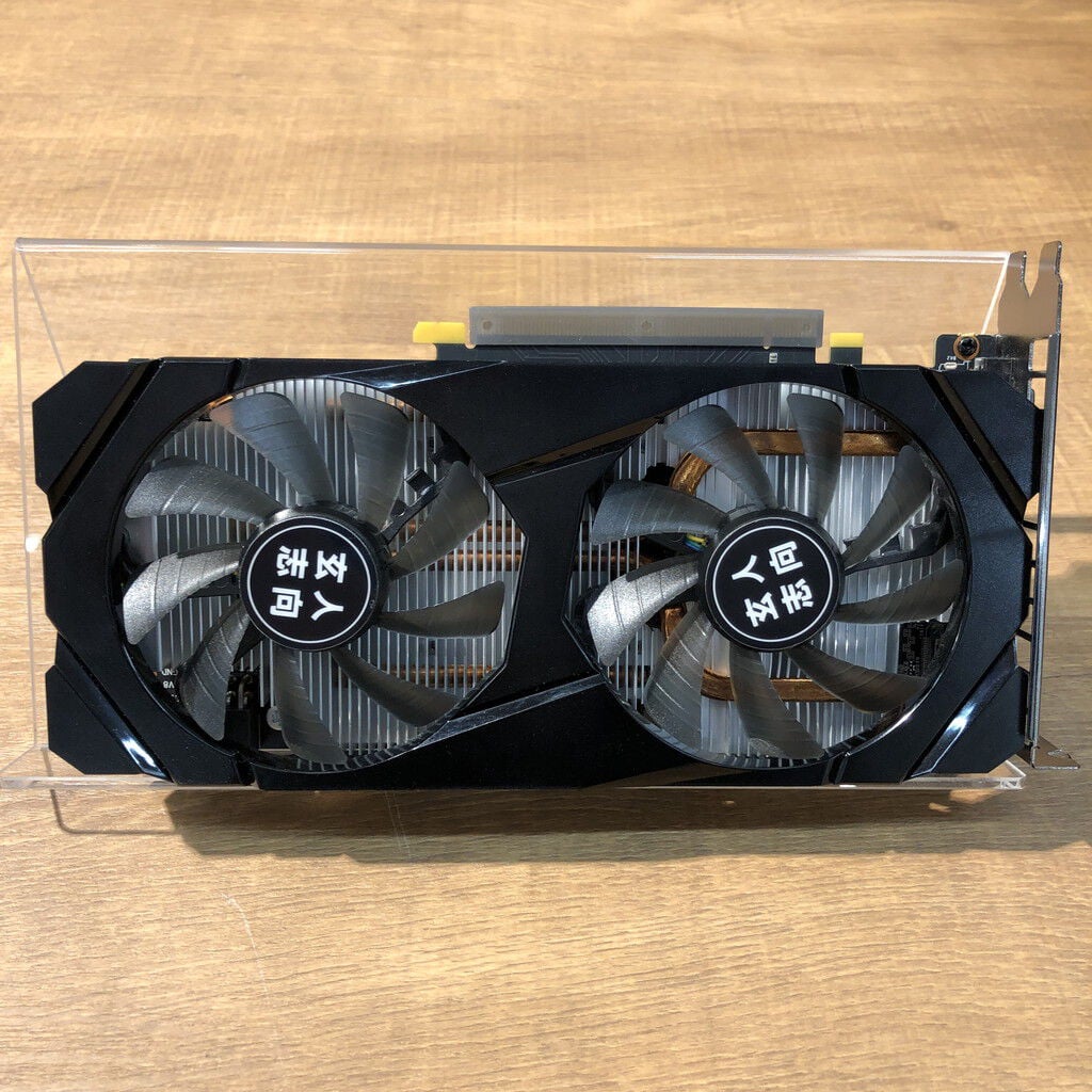 中古 玄人志向 GF-GTX1660Ti-E6GB/DF (GTX1660Ti 6G GDR6) 139076