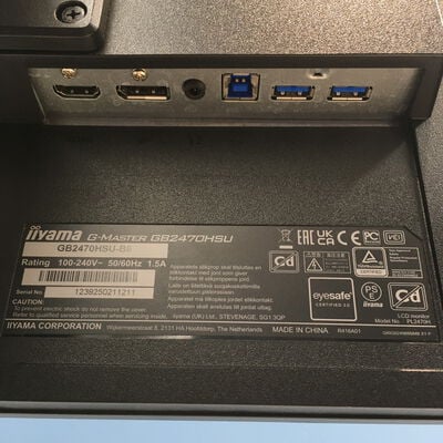 【博多店】中古  iiyama G-MASTER GB2470HSU（23.8インチ フルHD 1920x1080 180Hz） 3310006419 