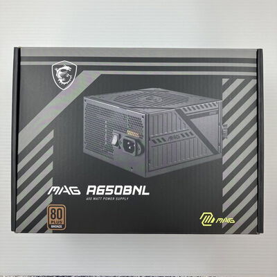 【秋葉原本店】中古  MSI MAG A650BNL(ATX 650W 80+B) 3410014377 