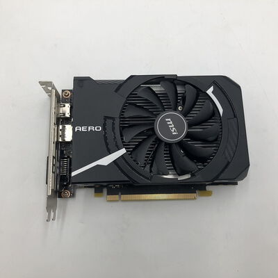 【盛岡都南店】中古  MSI GeForce GTX 1650 AERO ITX 4G OC(GTX1650 4G GDR5) 139574 
