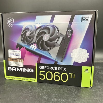 【大須店】中古  MSI GeForce RTX 5060 Ti 16G GAMING OC (RTX5060Ti 16G) 178239 