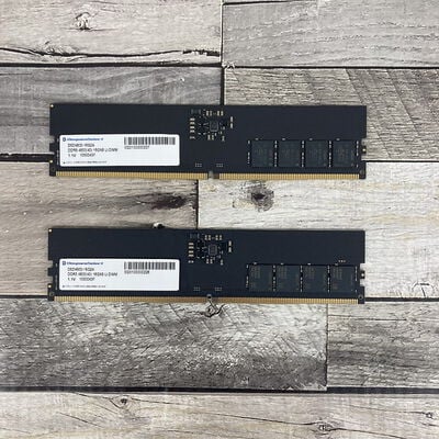 【広島店】中古  ﾄﾞｽﾊﾟﾗｾﾚｸﾄ D5D4800-16G2A(DDR5 PC5-38400 16GBx2) 3320005237 