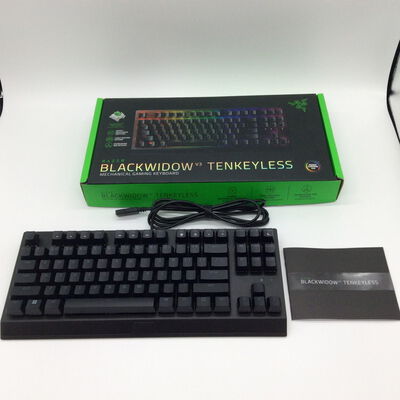 【浜松店】中古  Razer BlackWidow V3 TKL Green Switch US (RZ03-03490100-R3M1-N) 1300007981 