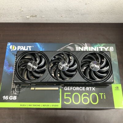 【福山ココローズ店】中古  Palit NE7506T019T1-GB2061S(RTX5060Ti Infinity3 16G) 178241 