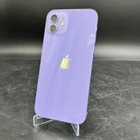中古  【SIMロック解除済み】【au】Apple iPhone12 6.1インチ 128GB (パープル)  MJNJ3J/A 155809 