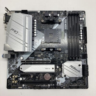 【神戸・三宮店】中古  ASRock B550M Pro4 (B550 AM4 mATX DDR4) 142938 