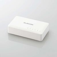 エレコム  EHC-G05PA2-W (Giga対応 5ポートスイッチングハブ ホワイト) 