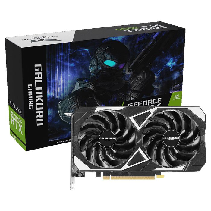 玄人志向 GG-RTX3050-E6GB/EX/DF/DVI (GeForce RTX 3050 6GB