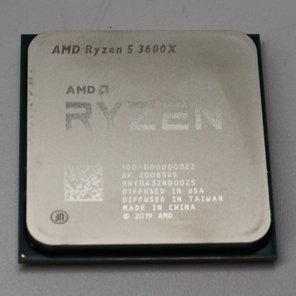 AMD Ryzen 5 3600X CPU　中古 AMD Ryzen 5 3600 6-Core 12-Thread Unlocked Desktop Processor