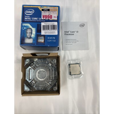 【仙台店】中古  INTEL Core i3-4170 (1150/3.70GHz/3M/C2/T4) 128374 