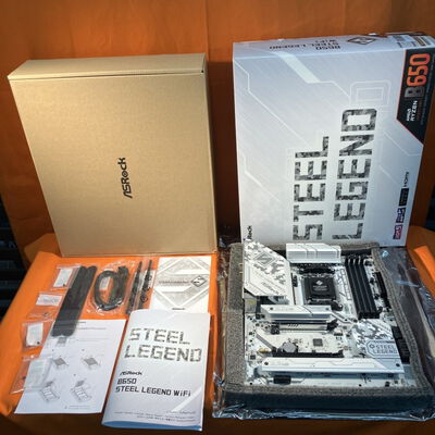 【なんば店】中古  ASRock B650 Steel Legend WiFi (B650 AM5 ATX) 3280021731 