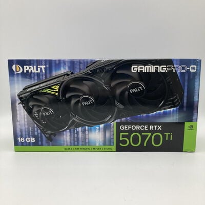【神戸・三宮店】中古  Palit NE7507T019T2-GB2031U(RTX5070Ti 16GB GamingPro-S) 188931 