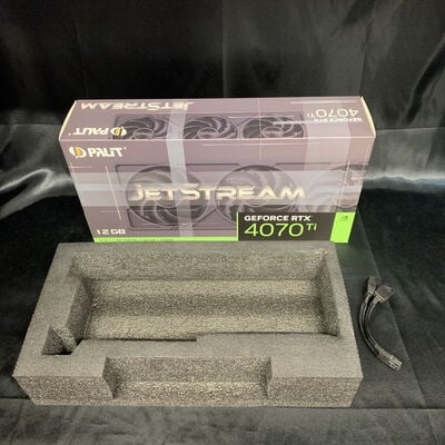 【横浜駅前店】中古  Palit NED407T019K9-1043J(RTX4070Ti JetStream 12G) 192403 