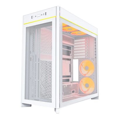 MONTECH  HS01 PRO White (ATX ガラス ホワイト) 