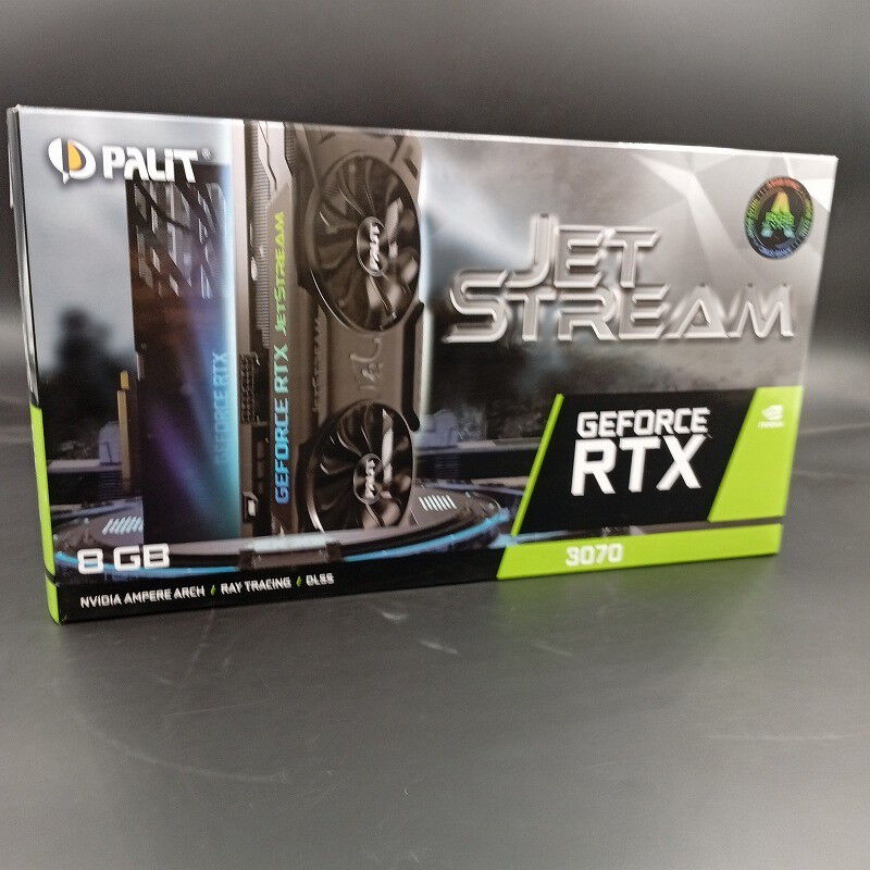 GeForce palit RTX3070 非LHR Jetstream 中古品 GeForce palit RTX3070 非LHR Jetstream 中古品（美品 Palit