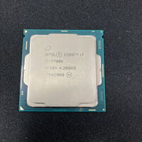 中古  INTEL Core i7-7700K (1151/4.20GHz/8M/C4/T8) 133190 