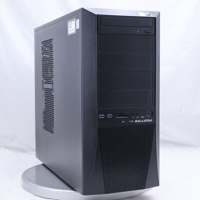 【通販センター】中古  THIRDWAVE GALLERIA KT(Intel Core i7 8700/16GB DDR4 (PC4)/SSD500GB/DVDマルチ/NVIDIA GeForce GTX 1060 6GB/W11H64 MAR) 203782 