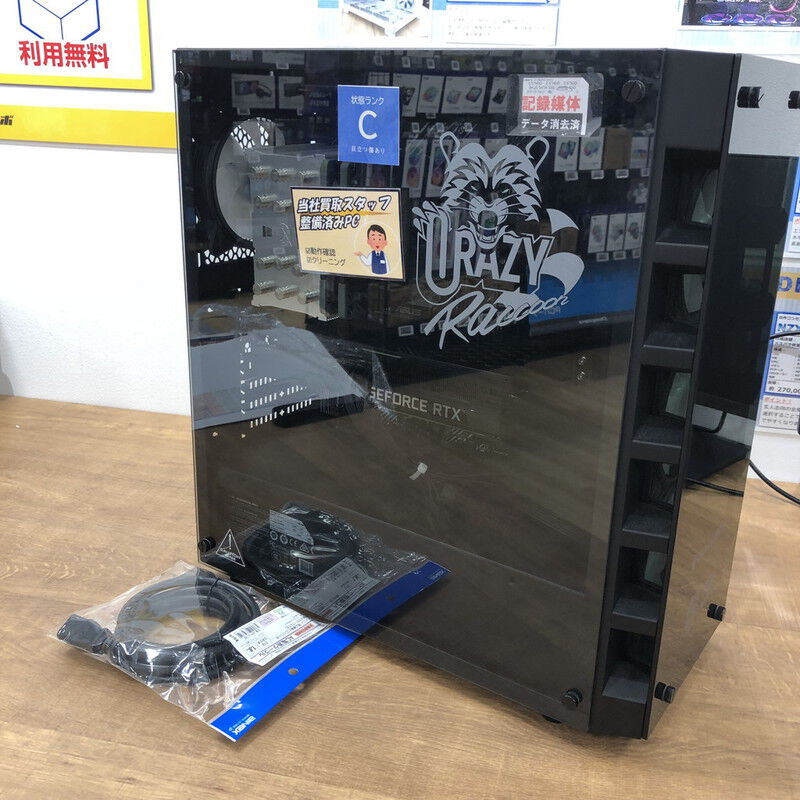 中古 THIRDWAVE GALLERIA CrazyRaccoon(Intel Core i7 11700
