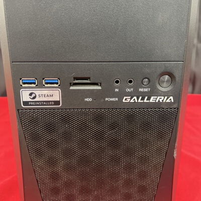 【静岡東瀬名店】中古  THIRDWAVE GALLERIA MV(i7 8700/16GB/SSD512GB+HDD1TB/DVD-MULTI/RTX2060 6GB) 5140001326 