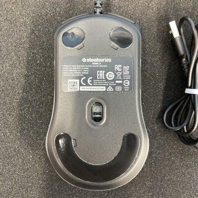 【博多店】中古  steelseries RIVAL 3 (ゲーミングマウス） 3310006940 