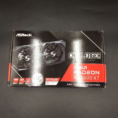 【秋葉原本店】中古  ASRock Radeon RX6600XT Challenger D 8GB OC (RX6600XT 8GB) 146746 