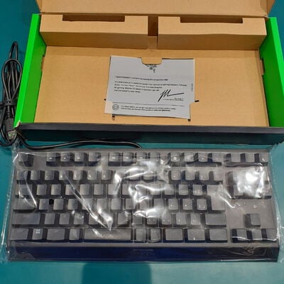 【鹿児島店】中古  Razer BlackWidow V3 Tenkeyless JP Yellow Switch (RZ03-03491900-R3J1)　 4700000658 
