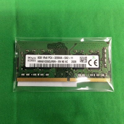 【川崎店】中古  PC4-25600 8GB ノート用 158771 