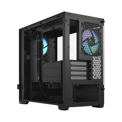 Fractal Design  Pop Mini Air RGB Black TG Clear Tint FD-C-POR1M-06 (MicroATX) 