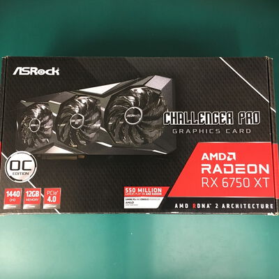 【佐賀南部バイパス店】中古  ASRock RX6750XT CLP 12GO 5250000755 