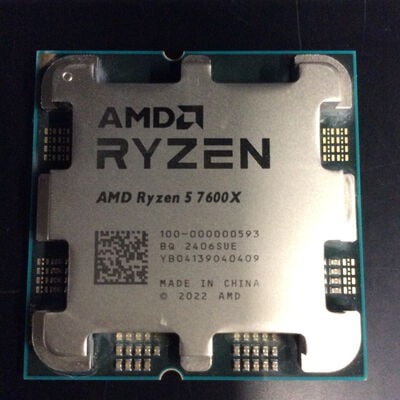 【座間相武台】中古  AMD Ryzen 5 7600X (AM5/4.7GHz/38M/C6/T12/105W 152464 