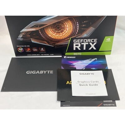 【仙台店】中古  GIGABYTE GV-N3070GAMING OC-8GD (RTX3070 8G) 143899 