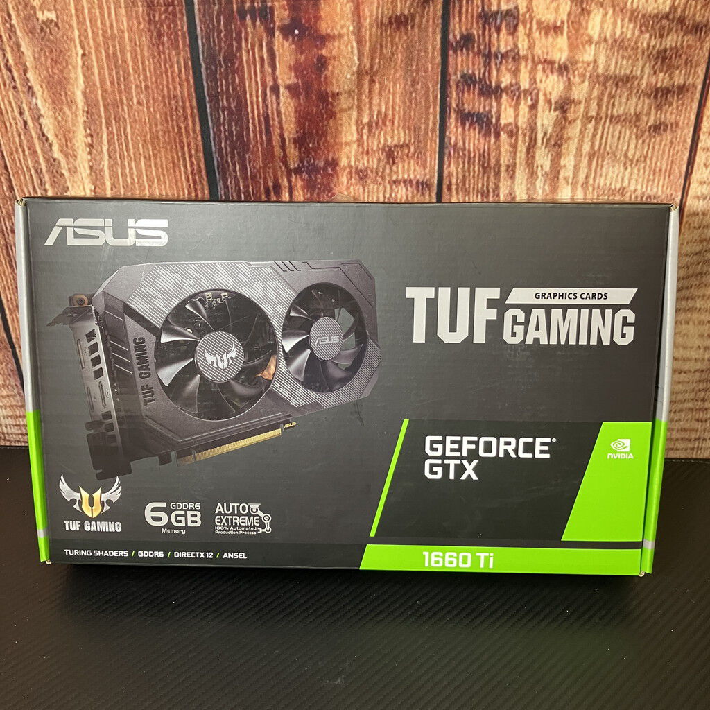 中古 ASUS TUF-GTX1660TI-T6G-EVO-GAMING（GTX1660Ti 6GB） 3480037264