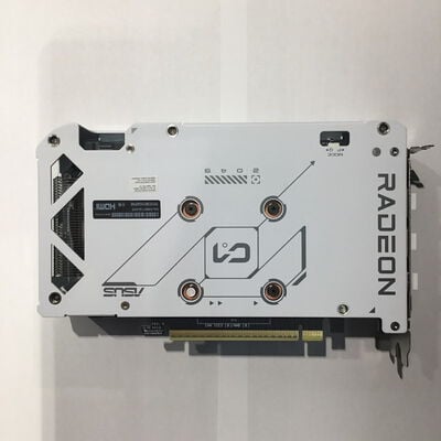 【松山環状枝松店】中古  ASUS DUAL-RX9060XT-16G-WHITE (RX9060XT 16GB) 4560001478 