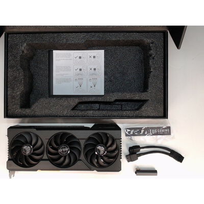 【前橋ｲﾝﾀｰｱｶﾏﾙ店】中古  ASUS TUF-RTX4070TI-O12G-GAMING (RTX4070Ti 12GB) 154193 