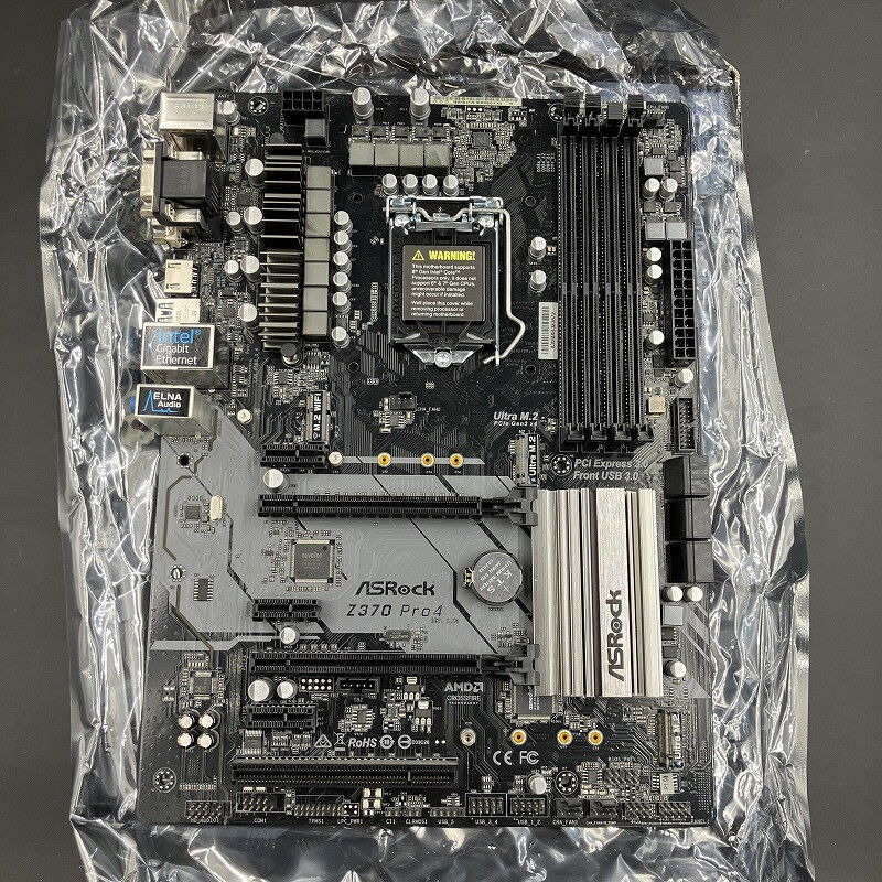 中古ASRock Intel Z370 ATX マザーボード Z370 Pro4 Amazon | ASRock Intel Z370 チップセット搭載 ATX マザーボード