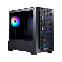 ADATA  LANDER 300 LANDER300MAA-BKCWW (MicroATX ガラス ブラック) 