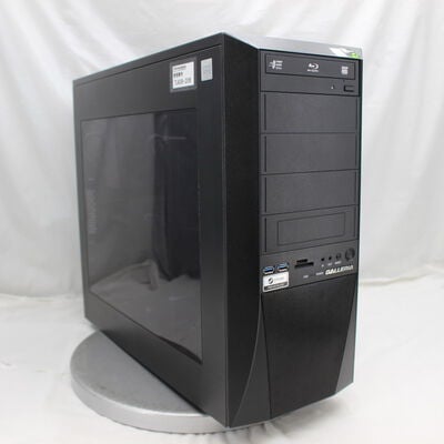 【通販センター】中古  THIRDWAVE GALLERIA KT(Intel Core i7 9700K/32GB DDR4 (PC4)/SSD500GB/BD-RE/NVIDIA GeForce GTX 1660 Ti 6GB/W11H64 MAR) 199954 