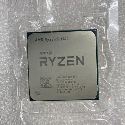 【京都店】中古  AMD Ryzen 5 3500 (AM4/3.6/19M/C6/T6/65W) 142095 