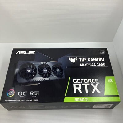 【秋葉原本店】中古  ASUS TUF-RTX3060TI-O8GD6X-GAMING (RTX3060Ti 8GB) 175526 