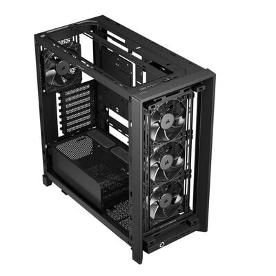 Corsair  FRAME 4000D WOOD RS Black&Walnut CC-9011340-WW (E-ATX ガラス ブラック&ウォルナット) 