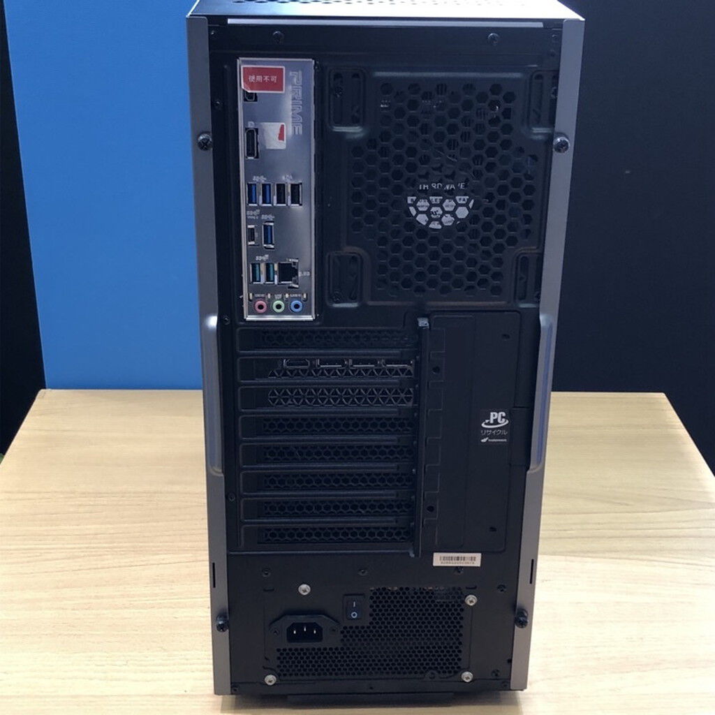 中古 GALLERIA XA7C-R36T(i7 12700/16GB/SSD1TB/HDD4TB/RTX3060Ti/W11H