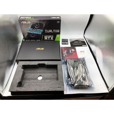 【水戸赤塚店】中古  ASUS DUAL-RTX3060TI-O8G-MINI-V2 (RTX3060Ti 8GB) 175521 