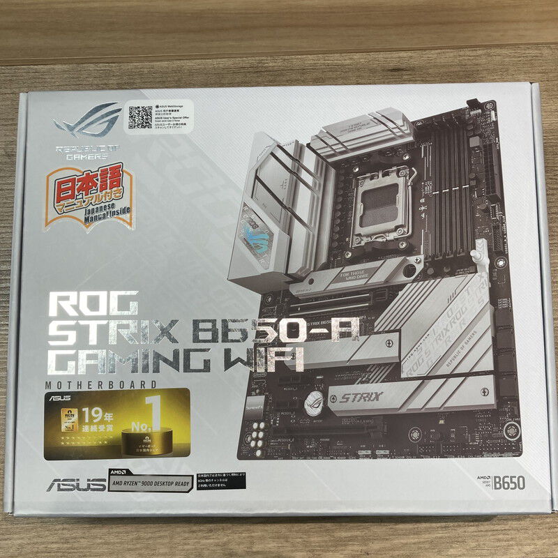 Z*r様 訳あり動作未確認ASUS ROG STRIX B650-A WIFIA ASUS ROG STRIX B650-A GAMING WIFI (B650 AM5 ATX) ｜ パソコン